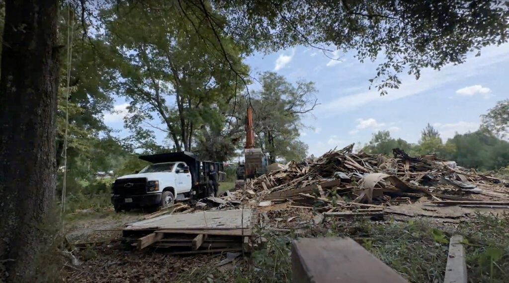 Junk Raider garden waste clearance in Mecklenburg County, NC