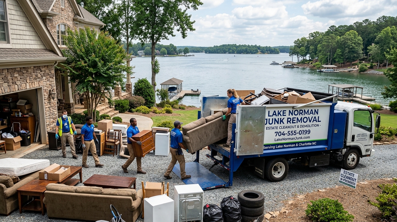 Estate Cleanout Services in Lake Norman — Compassionate, Thorough, and Trusted - junk removal Charlotte NC