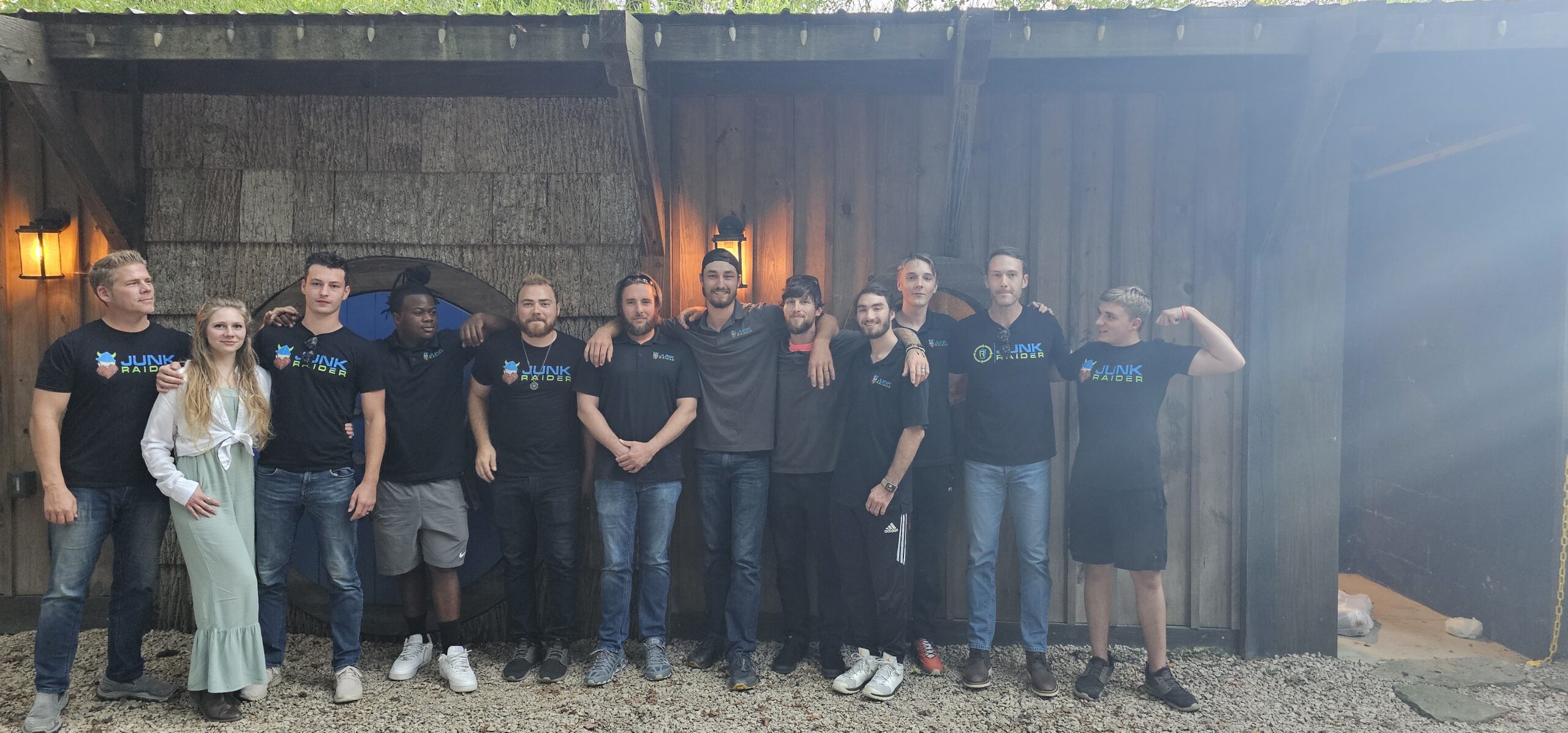 Junk Raider full team photo