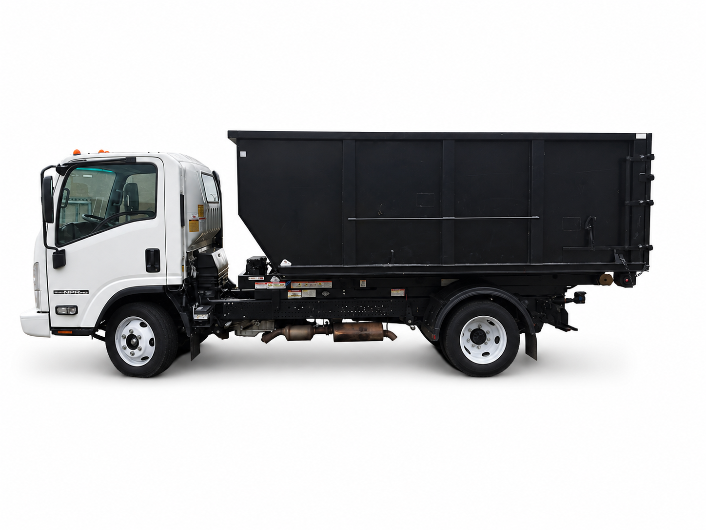Standard junk removal dump truck