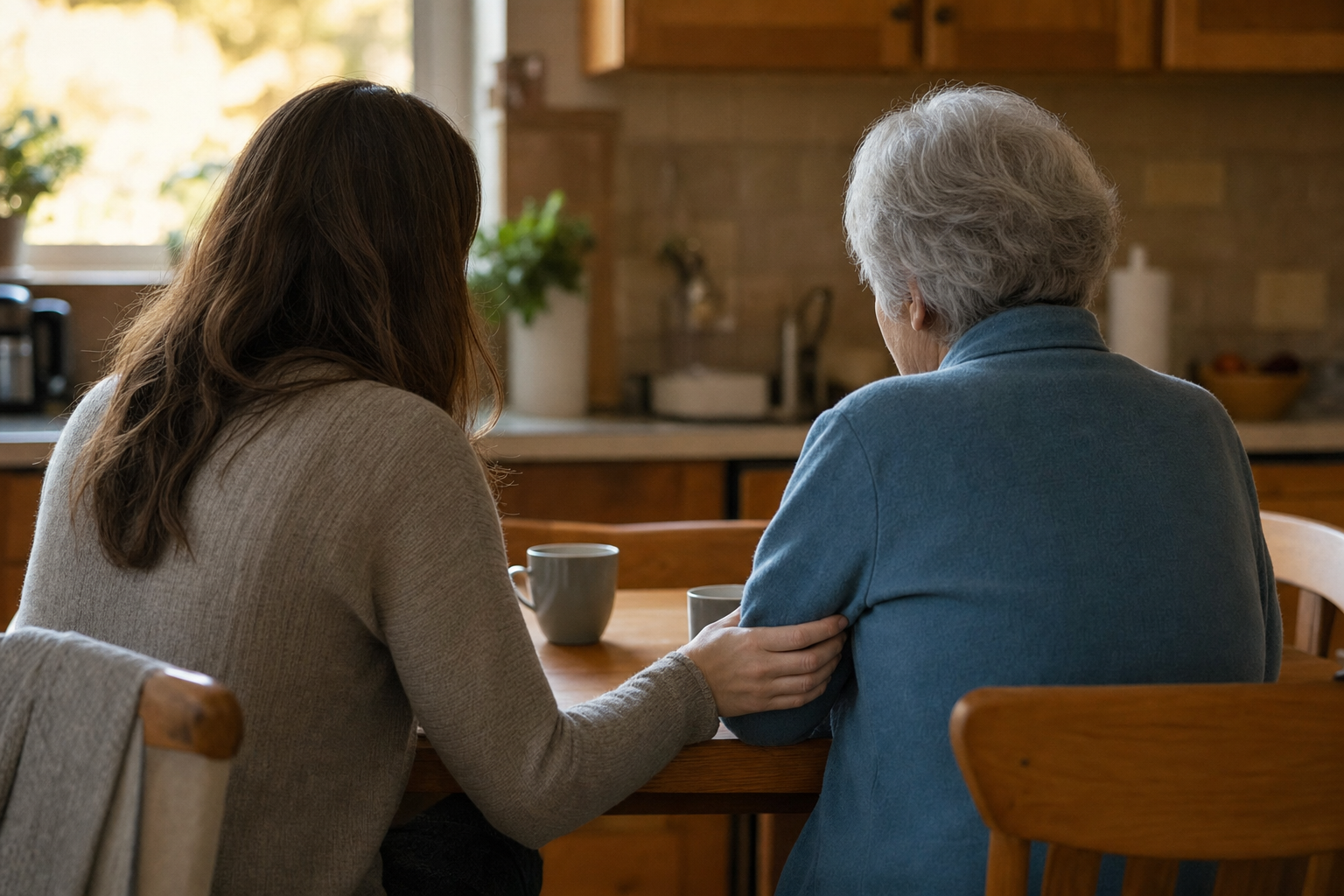 Compassionate family conversation about a hoarder cleanup in Charlotte, NC