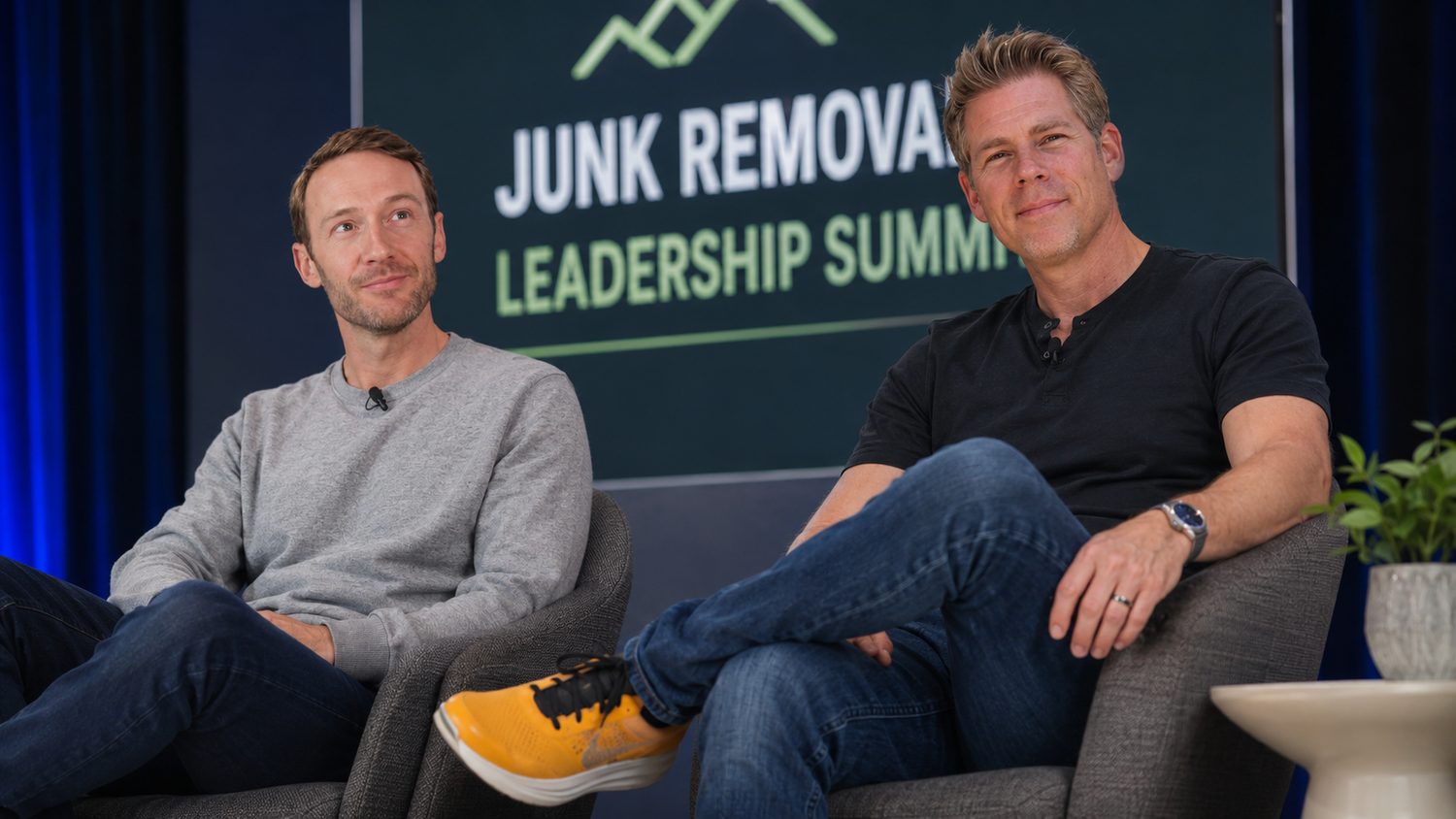 Junk Raider founders Ted Bullard and Davis Fisher