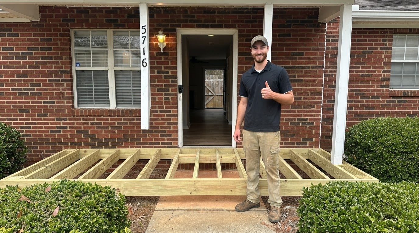 Porch Demolition results by Junk Raider