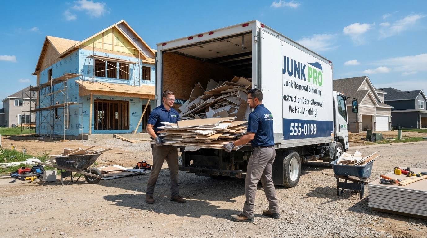 Junk Raider construction sites in Charlotte