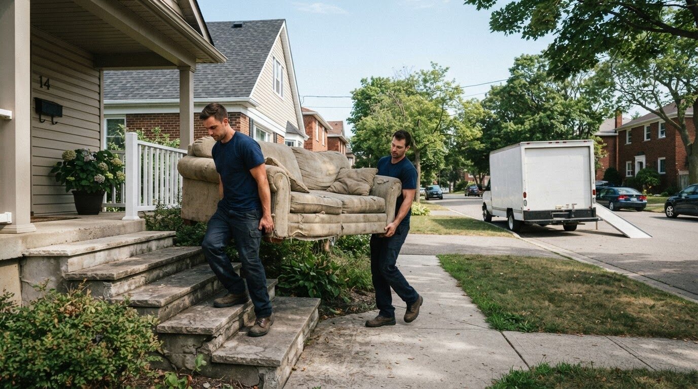 Junk Raider furniture removal in Charlotte