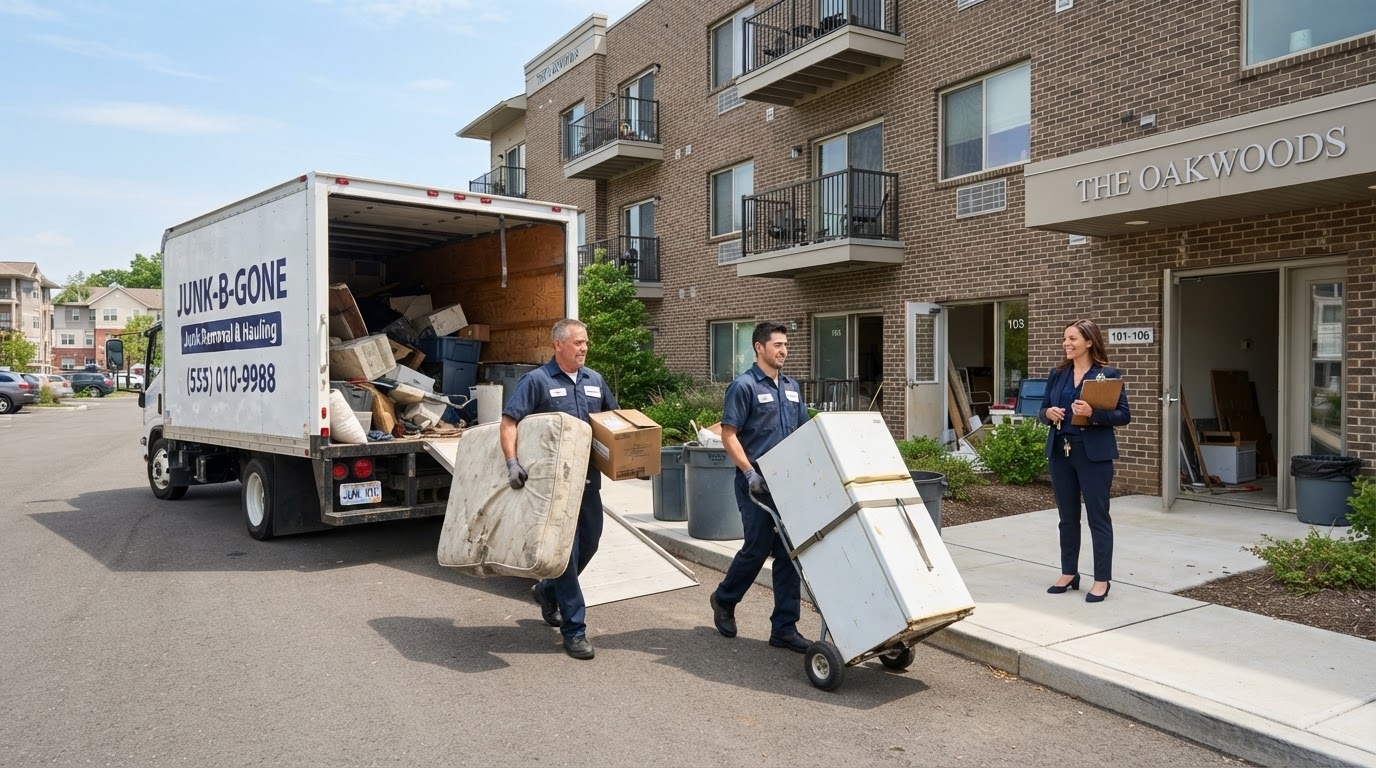 Junk Raider property management in Charlotte